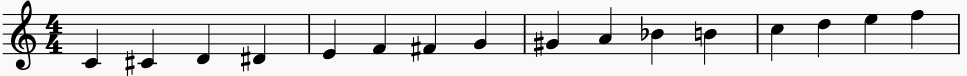 Chromatic scale